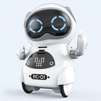RC HOBBY 939A Pocket RC Robot Talking Interactive Dialogue Voice Recognition Record Singing Dancing Telling Story Mini RC Robot