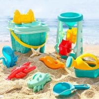 Summer Beach Sand Play Toys for Kids SandBox Set Kit Water Toys Sand Bucket Pit Tool Outdoor Toys for Children Boy Girl Gifts