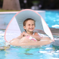 New Upgrades Baby Swimming Float Inflatable Infant Floating Kids Swim Pool Accessories Circle Bathing Summer Toys Toddler Rings