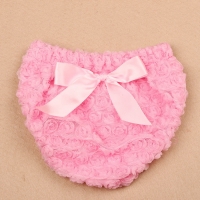 Newborn Bow Ruffle Cotton Baby Girl Bloomers Diaper Cover Tutu Ruffled Panties Birthday Shorts Newborn Photo Props