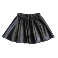 VIDMID New winter girls leather skirt kids Korean fashion baby leather skirt children's skirt versatile umbrella clothes P772
