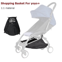 Stroller Accessories Shopping Basket For Yoyo+ Yoyo2 Under-seat Storage Bag Large Size Diaper Bag Basket 1:1 Material