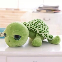 20cm Turtle Plush Toy with Big Eyes - Cute Animal Doll