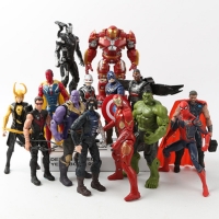 Marvel Avengers 3 infinity war Movie Anime Black Panther SpiderMan Captain America Ironman hulk thor Action Figure Toys