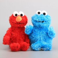 High Quality Sesame Street Elmo Cookie Monster Soft Plush Toy Dolls 30-33 cm Children Educational Toys