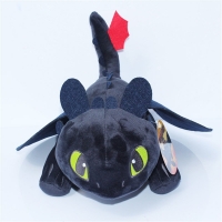 How To Train Your Dragon 3 Night Fury Plush Toy 9