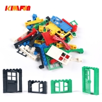 102pcs Door & Window Brick DIY House Building Blocks  Bricks Toys City Architect For Child Educational compatible with Lego