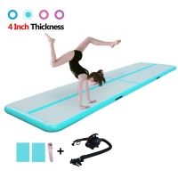 4m 5m 6m Tumbling Mat Gymnastics Airtrack tool Yoga mat Pvc Inflatable Air track Floor Mat for kids adults tranning mattress mat