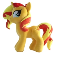 Unicorn Sunset Shimmer Plush Horse Action Toy Figures 12