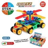 101pcs DIY Creative Screw Nut Install Building Blocks STEM Toys Kit Educational Construction Engineering  Learning Set Best Toys