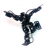 15 Dof Humanoid Dance Robot / Metal Building Block Bipedal Walking Robot / Teaching Diy Kit for Arduino STEM Toy