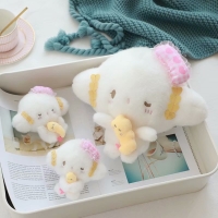 Cartoon Japan Anime Cogimyun Stuffed Plush Toys Soft White Plush Dolls Pendant Girls Gifts