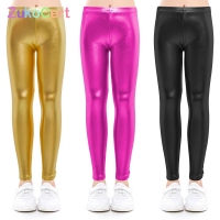 Baby pants for girls Kids Leggings Children's pencil pants Trousers Faux PU Leather Legging Slim trousers 3-12 years