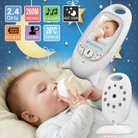 2.4GHz Wireless Infant Baby Sleeping Monitor Baby electronic home Security Audio Night Vision Temperature Monitoring Radio Nanny