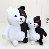 Dangan Ronpa Super Danganronpa 2 Monokuma Black & White Bear Plush Toy Soft Stuffed Animal Dolls Christmas toy