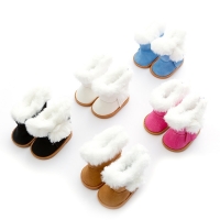 Soft Warm Shoes Wear Fit 17 inch 43cm Doll Born Baby Doll Accessories For Baby Birthday Festival Gift