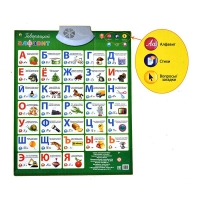 Russian Music Alphabet Talking Poster Russia kids Education toys Electronic ABC poster Educational Phonetic Chart