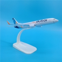 16CM 1/400 Scale FLY DUBAI airlines Boeing B737-800 aircraft Model Metal Diecast W base landing gear airplane kid Plane Show toy