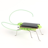 Mini  Novelty Kid Solar Energy Powered Spider  Power Robot Bug Grasshopper Educational Gadget Toy For Children