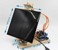 For Arduino Program Smart Solar Tracker Can Be Used For Mobile Phone Charging Maker Power Generation Project DIY STEM Toy Parts