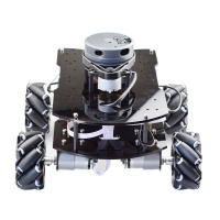 ROS SLAM Robot Mecanum Wheel Car Chassis with Lidar Raspberry Pi Navigation with DC 12V Motor DIY Arduino STEM Program Toy Parts