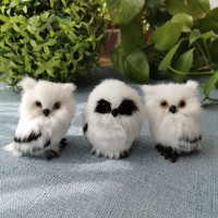 Simulation Owl Plush Toys Animal Cute Doll Fur Toy Christmas Tree Decoration Pendant Christmas Gift For Kids