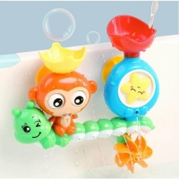 Bath Toys Baby Water Game Monkey's turn baby bath toy boy girl Shower sprinklers toy