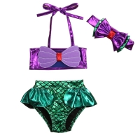 Toddler Baby Girls Kids Mermaid Bikini Set Summer Beach Swimwear Swimsuit Bathing Suit Bikini  Costume