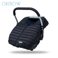 Orzbow Baby Basket Car Seat Cover Warm Newborn Infant Carrier Cover Waterproof Baby Car Seat Envelope Newborn Footmuff in Travel
