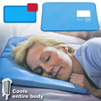 Cooling Ice Pillow Cooling Insert Pad Mat Sleeping Therapy Relax Muscle Therapy Chillow Ice Pillow