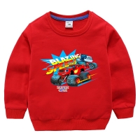 Autumn 2022 Children's Blaze and The Monster Machines Clothes Baby Boys Sweatshirts 2-10Years Kids Hoodies Tops
