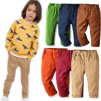 2022 Brand Boys pants autumn kids clothing baby casual pants cotton jeans 1-8Y Toddler cargo pants