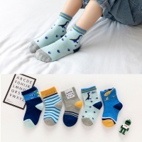 5Pairs/lot  Baby Socks Autumn Winter Warm Cotton Kids Socks Cute Girls Cartoon Animal Boys Infant Socks Baby Clothes Accessories