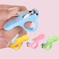 Baby Safety Nail Clipper 1Pcs Finger Trimmer Scissor Non-slip Buckle Portable Mini Manicure Cutter Nail Scissors Baby Nail Care