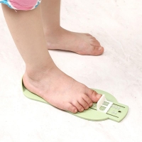 3 Colors Baby Foot Ruler Kids Foot Length Measuring Gauge Tool Child Shoe Calculator Toddler Infant Shoes Fittings Gauge Tool