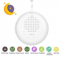 Baby White Noise Machine USB Rechargeable Timed Shutdown Sound Machine Sleep Soother Relaxation Monitor For Baby Adult Office