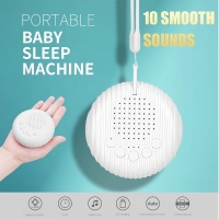 White Noise Machine 10/12 Sounds USB Rechargeable Portable Sleep Machine for Baby Adult Elder Timer Volume Sleeping & Relaxation