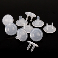 10pcs US Power Socket Cover Safety Outlet Plug Protective Cover Baby Kids Children Safety Protector Anti Electric Shock Plugs
