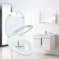 Double Layer Adult Toilet Seat Child Potty Training Cover Prevent Falling Toilet Lid For Kids PP Material Slow-Close Travel Pot