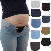Women Adjustable Elastic Maternity Pregnancy Waistband Belt Waist Extender Clothing Pants For Pregnant Sewing Accessories