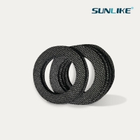 Customized CNC Cut Carbon Fiber Fishing Reel Washers with 1.0mm Brake Pad and Carbontex Tow Pliers