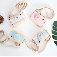 1PC Baby Wooden Toy Nordic Hanging Camera Prop Decoration Montessori Toys Room Decor Fashion Pendant Childrend Goods Toys Gifts