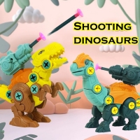 NEW DIY Disassembly Dinosaur Toy set screw Nut combination Early Educational Blocks Toys With Assemble Screw Toys for Kids gift