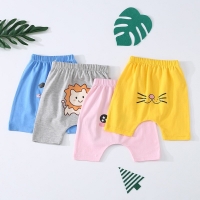 Infant Boy Summer Cotton Shorts Kids Girls Elastic Short Pants Children Casual Panties Baby Boys Pp Pants Toddler Beach Shorts