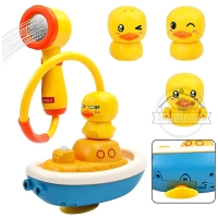 Baby Bath Toys for Kids Spray Water Bath Toys Electric Duck Baby Shower Water Toys Ball Bathroom Baby Toy Bathtub Toys Water Toy