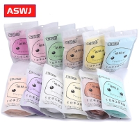 ASWJ Newest Dropshipping Paper Clay Enough Large Volume 100 Grams Soft Paper Clay Plasticine Drawing Slime Polymer Children Toy