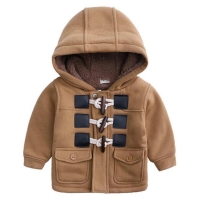 Baby Boys Jacket Coat Children Winter Hoodies Kids Outerwear Clothes Infant Warm Thick Overcoat Outwear Sweater Fur Foat Tops
