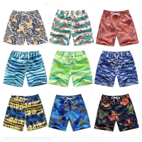 HH Boys Swimming Pants 2021 Summer Kids Swimwear Casual Beach Shorts Baby Boy Printed Fashion Short Pants Children's Clothing