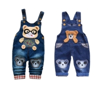 Kids Baby Girls Boys Clothes Clothing Trousers Jumpsuit Playsuit Toddler Infant Girl Long Pants Denim Jeans Overalls Dungarees