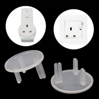 10Pcs UK Power Socket Cover Plugs Baby Electric Sockets Outlet Plug Kids Electrical Safety Protector Sockets Protection Hot Sale